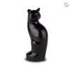 zwarte kat urn