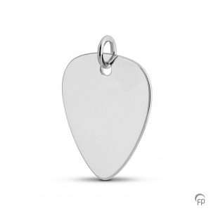 gedenksieraden-van-zilver-hangertje-plectrum-zilver