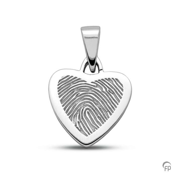 hartvormige-zilveren-vingerprinthanger