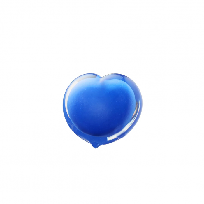 urn blauw hart